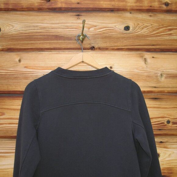 Lululemon Fleece Be True Crew  Pullover Sweatshirt Black - Picture 9 of 10